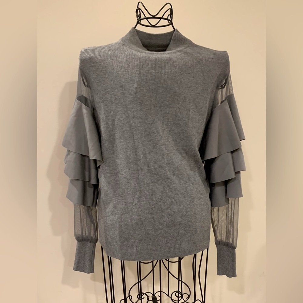 Ruffled Sweater